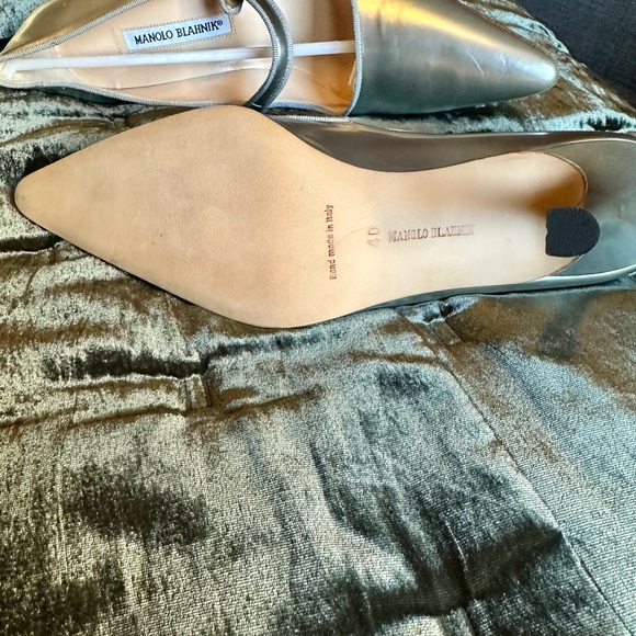 Manolo Blahnik Campari Mary Jane heels - Picture 3 of 10